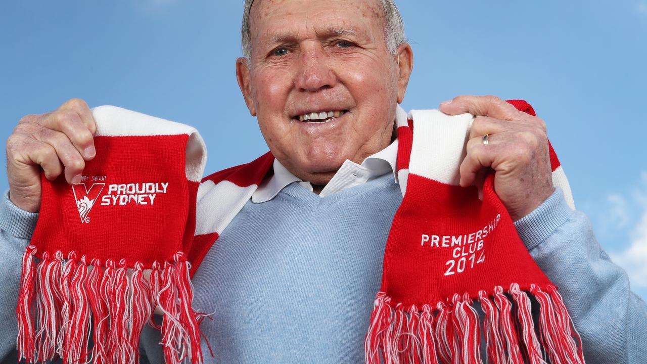 AFL great Bob Skilton at his home in Bentlegh. Monday, June 4. 2018. Picture: David Crosling