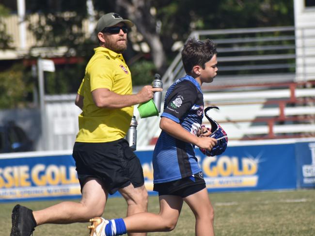 Rockhampton District Junior Rugby League CQ Club Challenge, under-13, Norths Knights versus Springsure, Browne Park, June 24, 2023.