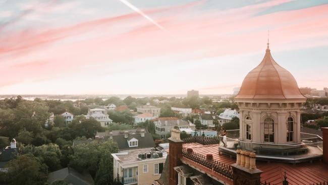 View from Wentworth Mansion, Charleston. Picture: Small Luxury Hotels of the World