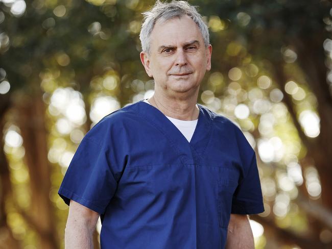 Dr Mark Nicholls, Vice President Australian and New Zealand Intensive Care Society. Picture: Sam Ruttyn