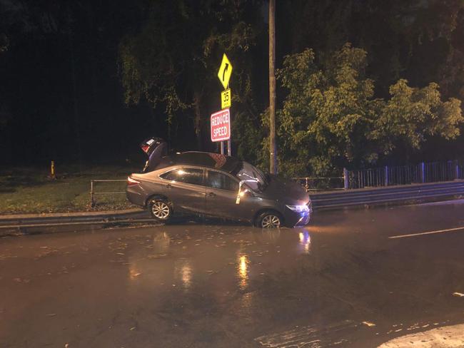 Canterbury SES were called to Bexley Rd after a flood alarm was activated. Picture: NSW SES