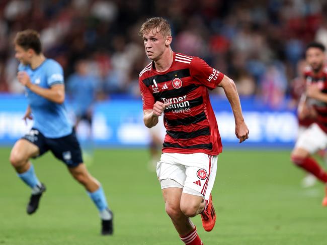 Zac Sapsford scored a brace. Photo: Brendon Thorne/Getty Images.