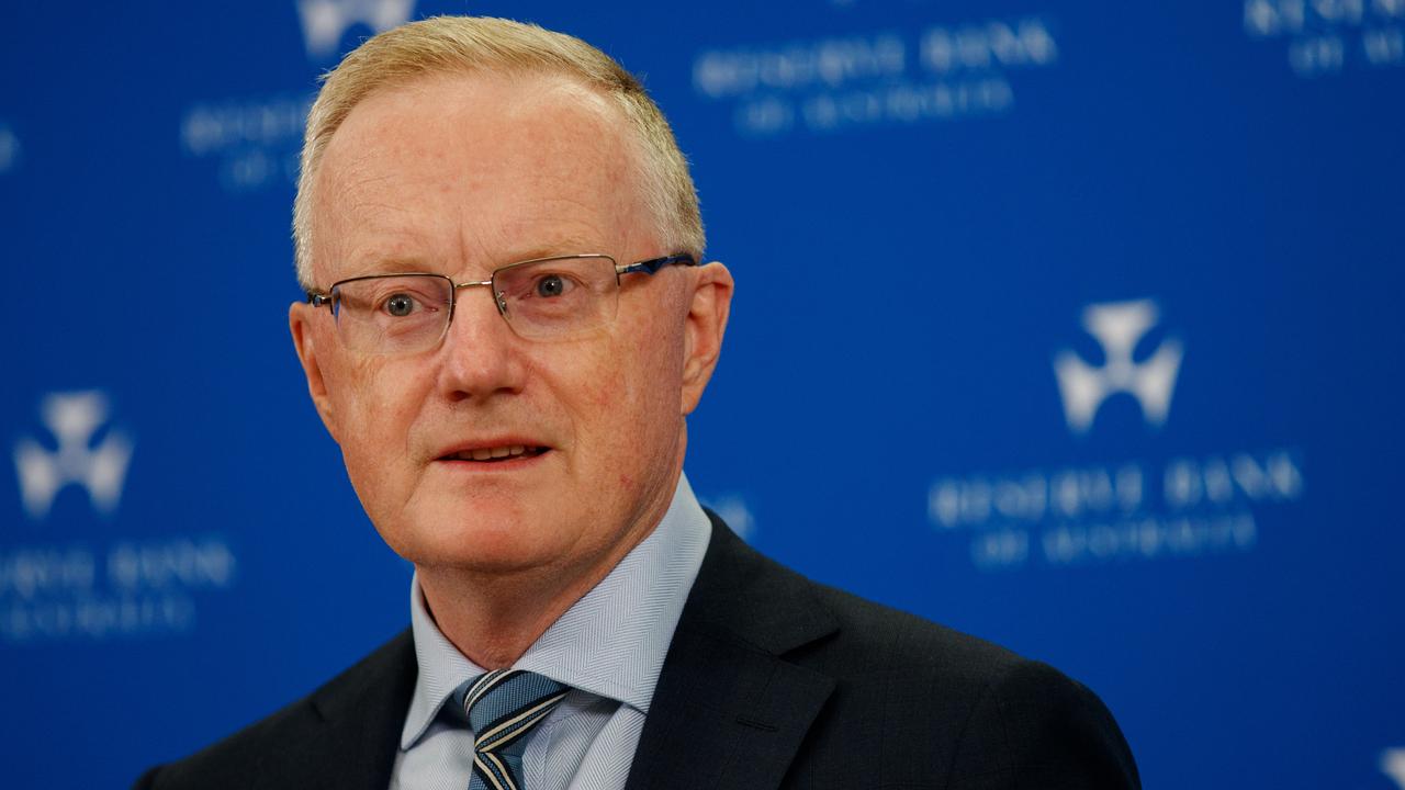 Reserve Bank of Australia Governor Philip Lowe says he is happy to continue in the job if offered it. Picture: NCA NewsWire / Nikki Short