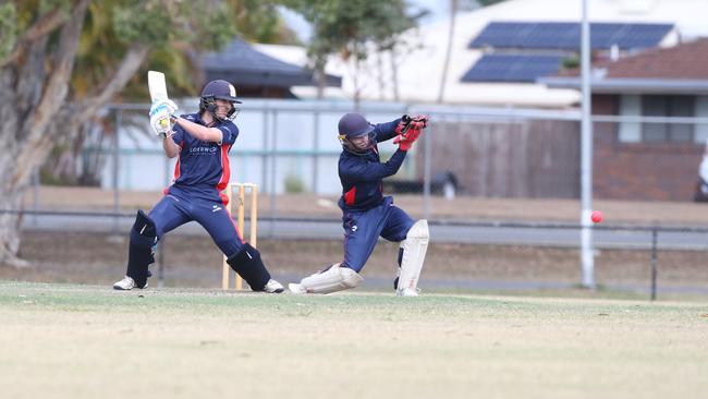 Surfers Paradise vs. Mudgeeraba (batting) in round 5 of Premier First Grade.Scott Sanderson.28 October 2023 Benowa Picture by Richard Gosling