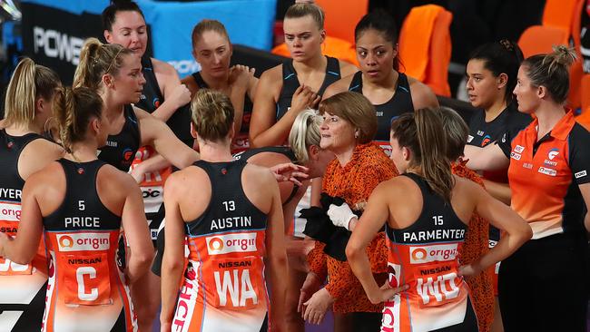 Julie Fitzgerald has signed on to lead the Giants for two more seasons. Picture: Jono Searle/Getty Images