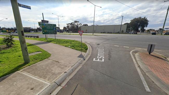 Corner of Esmond St and Ballarat Rd, scene of the fatal motorcycle crash on Friday. Picture: Google Maps