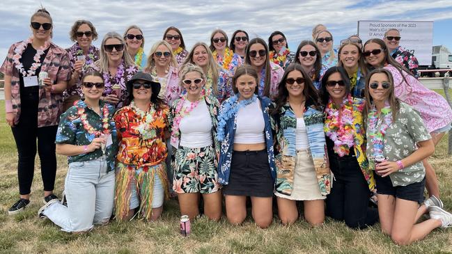 Huntly Netball Club enjoying a great day at the Weir’s IGA St Arnaud Cup in November. Picture: Timothy Cox