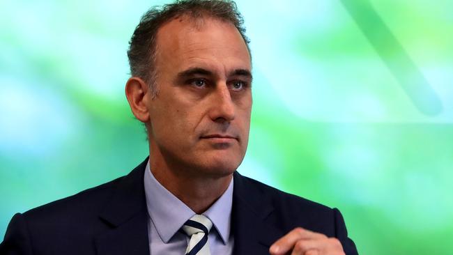 Wesfarmers chief executive Rob Scott is hoping a $1.5bn move on rare-earths miner Lynas will overcome the group’s flagging retail sales. Picture: Colin Murty