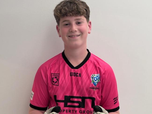 Ben Katz from the Hakoah FC U13 Youth League Two team. Picture: Supplied