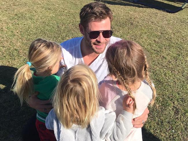 Chris Hemsworth says he wanted his children to grow up knowing Australia’s warm and laid-back attitude.