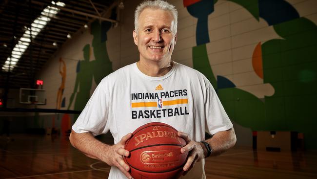 Australian basketball great Andrew Gaze surprised Kings officials at 9pm on Monday with his decision to announce his resignation immediately. Picture: Hamish Blair