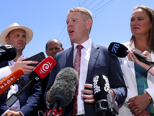 Labour leader Chris Hipkins has spoken out against the government’s policy Picture: Getty Images