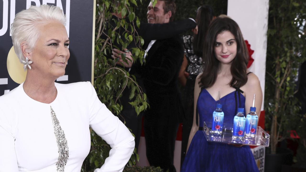 Fiji Water Girl’s 15 minutes of fame aren’t over yet. Picture: Matt Sayles/Invision for FIJI Water/AP Images 