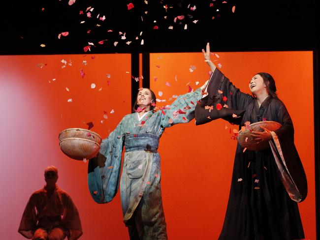 Hiromi Omura performs the role of Cio-Cio-San in Opera Australia's Madama Butterfly (2015). Picture: Jeff Busby.