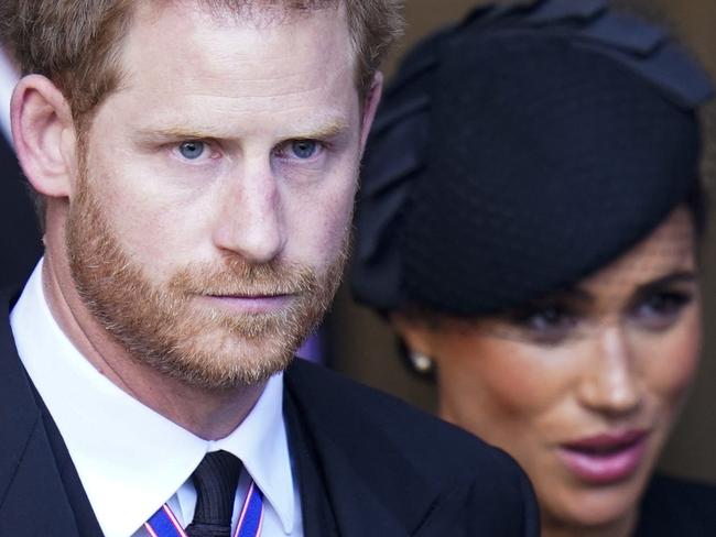 Buckingham Palace are yet to comment on the titles for Meghan and Harry’s kids. Picture: Danny Lawson / POOL / AFP