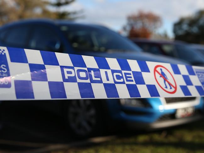 MELBOURNE, AUSTRALIA- NewsWire Photos June 25 2022,  Generic View of Police line tape at a crime scene., Picture: NCA NewsWire /Brendan Beckett