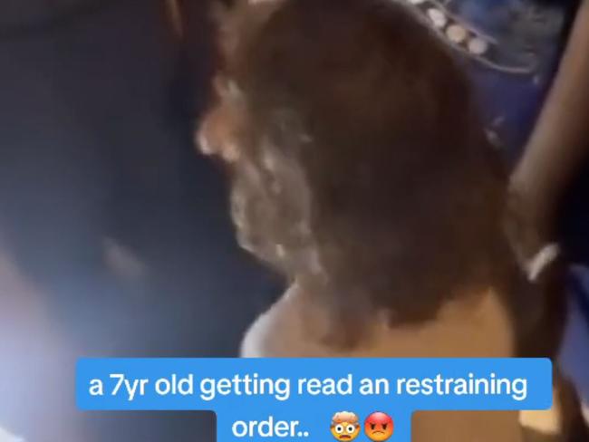 A VRO cannot be issued to a child under 10. Picture: Tiktok