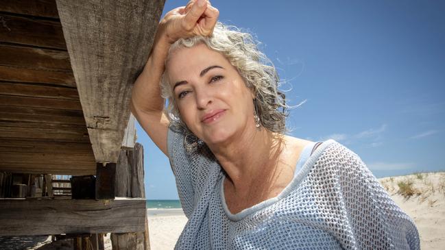 Sandra pictured at Largs Bay pier as she recalls her close call with the Boxing Day tsunami. Picture: Emma Brasier