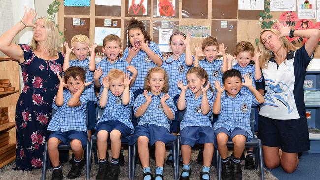 My First Year: Caloundra City Private School Preps. Picture: Patrick Woods.