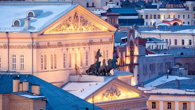 The Bolshoi Theatre, Moscow.