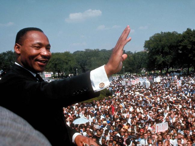 Dr. Martin Luther King Jr. giving his I Have a Dream speech to huge crowd gathered for the Mall in Washington DC during the March on Washington for Jobs & Freedom (aka the Freedom March).  (Photo by Francis Miller/The LIFE Picture Collection/Getty Images)