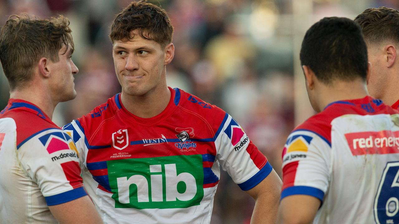 Kalyn Ponga of the Knights after losing to Manly.
