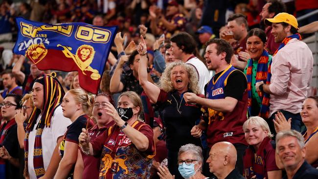 The Lions are chasing 50,000 members in 2023. Picture: AFL Photos via Getty Images