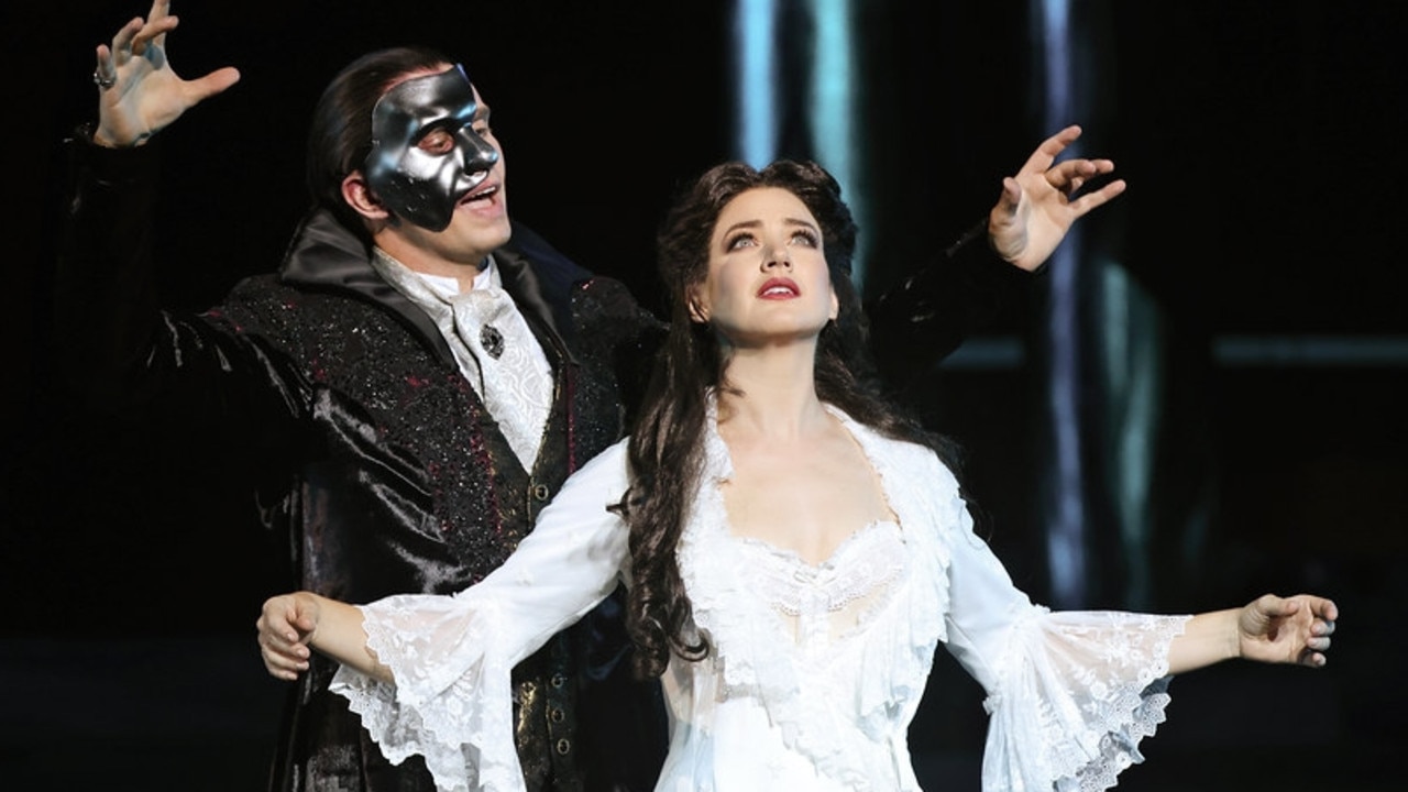 Handa Opera’s The Phantom of the Opera is performed on the Fleet Steps at Mrs Macquarie’s Point. Picture: Supplied.