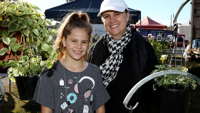 Plants are among the top three queries from customers about stallholders during the closure of Caboolture Country Markets. Picture: AAP/David Clark.