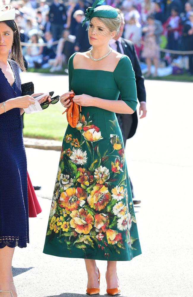 She was voted one of the best-dressed guests. Credit: AFP Photo/Pool/Ian West