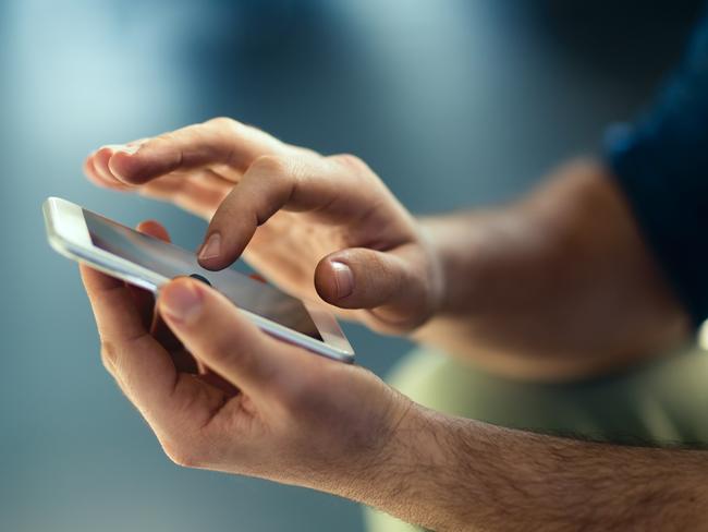 Excessive use of mobiles might be linked to carpal tunnel syndrome. Picture: Supplied