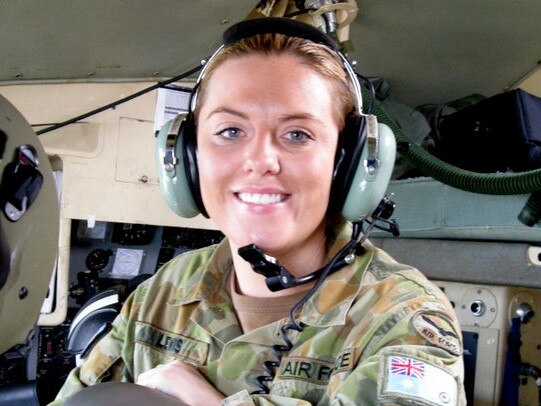 WARNING. WEEKEND TELEGRAPHS SPECIAL.  MUST TALK WITH PIC ED JEFF DARMANIN BEFORE PUBLISHING.    , Nerita Lewis. Nerita in a Hercules aircraft during Exercise Pitch Black in Darwin