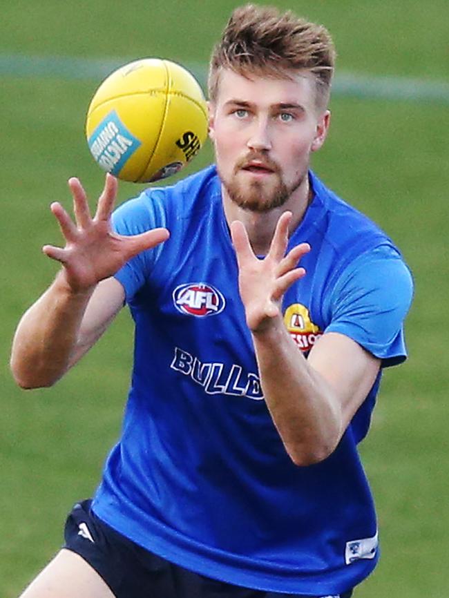 Ryan Gardner looks safe in the Bulldogs’ line-up.