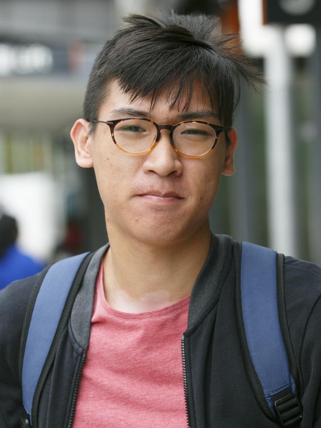 Leighton Chen is a commuter and a resident of Meadowbank. Picture: Tim Pascoe