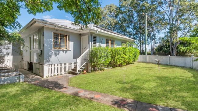 The interior of 58 Goburra Street, Rocklea, was stripped after teh floods, with the property selling for $400,000 in May