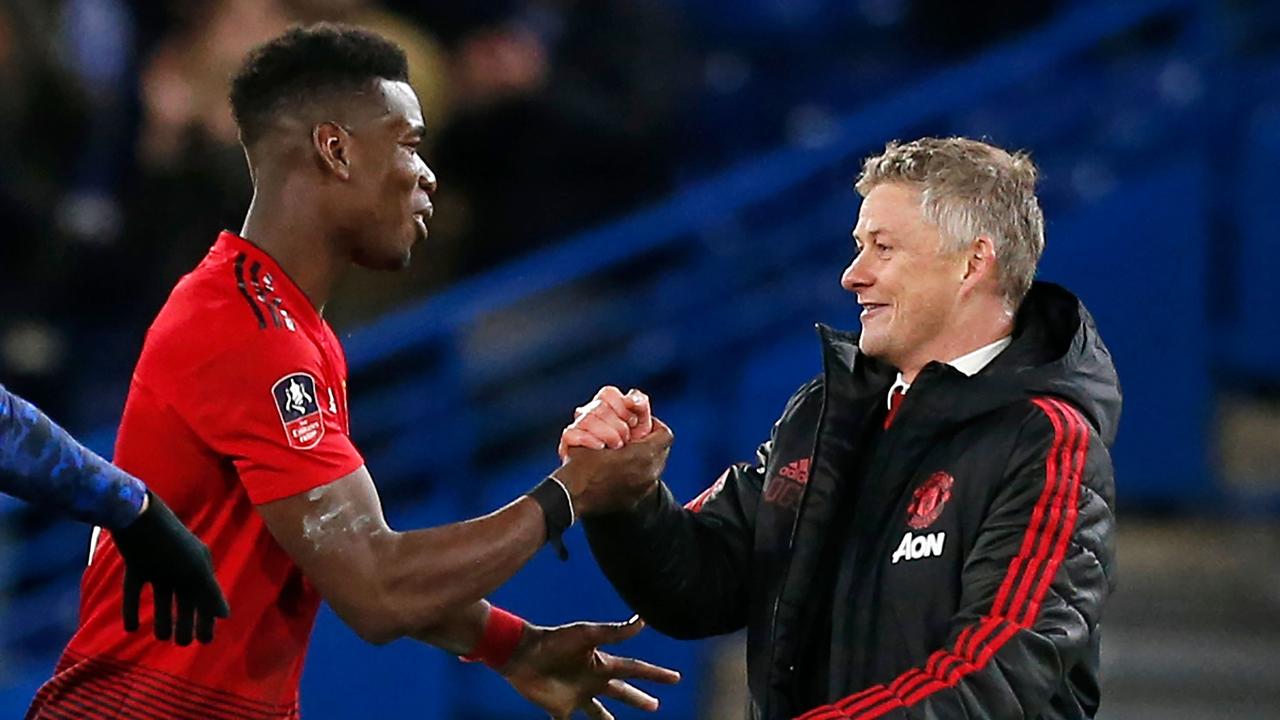Ole Gunnar Solskjaer insists Paul Pogba is happy at Manchester United.