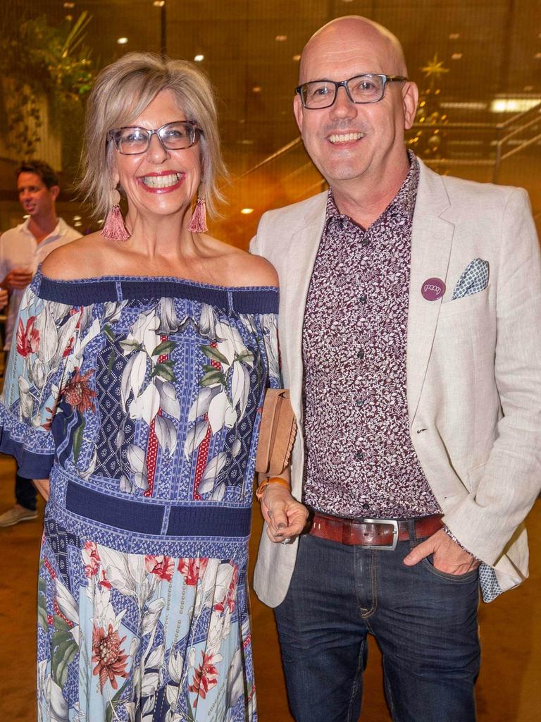 Niki and Chris Kenvyn at the opening night of Queensland Ballet's Best of The Nutcracker at QPAC Concert Hall. Socials: Damien Anthony Rossi | Picture: Stephen Archer