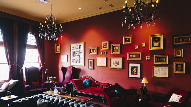 The Dispensary champagne bar at Apothecary 1878, Adelaide.