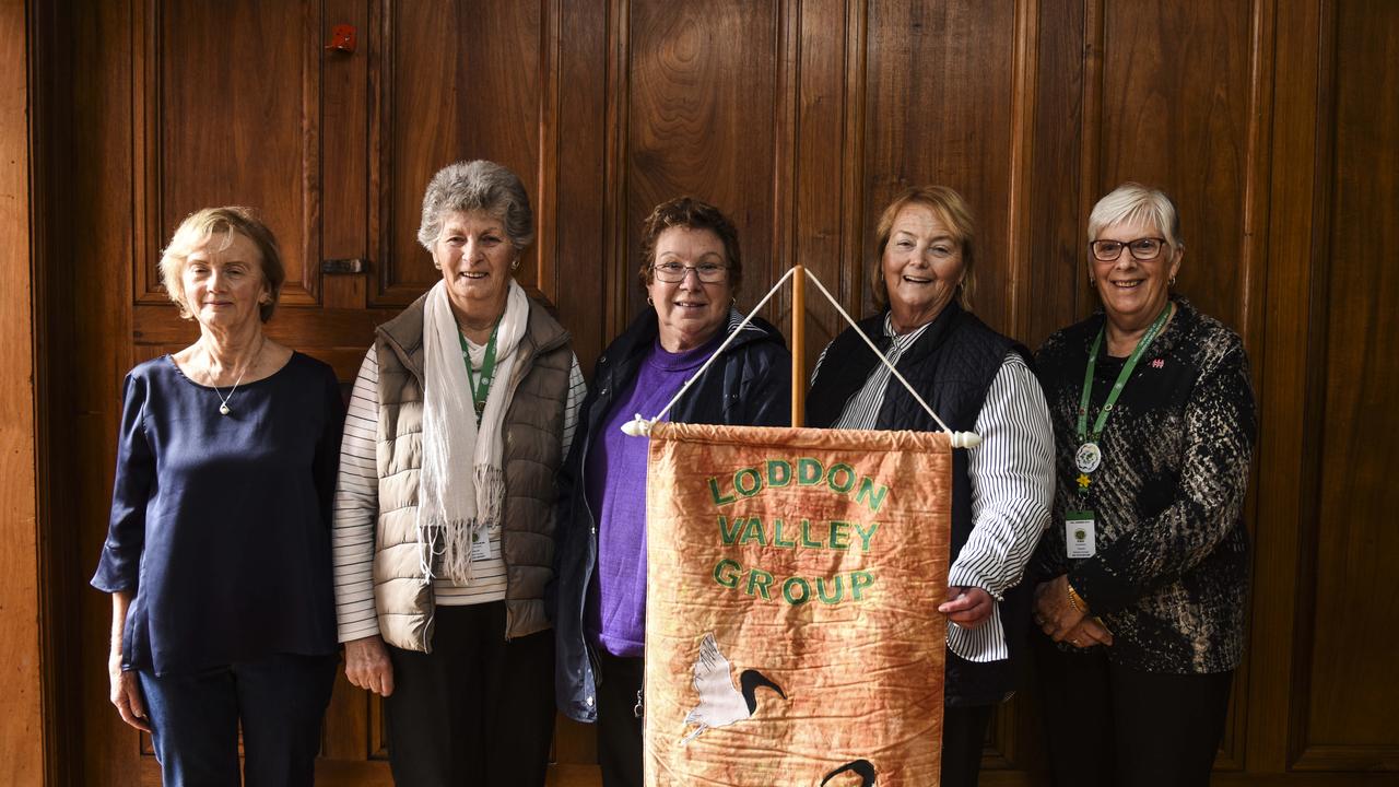 The Loddong Valley branch of the CWA Victoria at the CWA annual general meeting in 2019 was held at the Williamstown Town Hall. Picture: Dannika Bonser