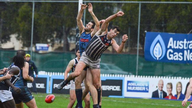 Port won’t have ruckman Scott Lycett for the SANFL finals if the Power miss the AFL major round. Picture: Brenton Edwards/AAP