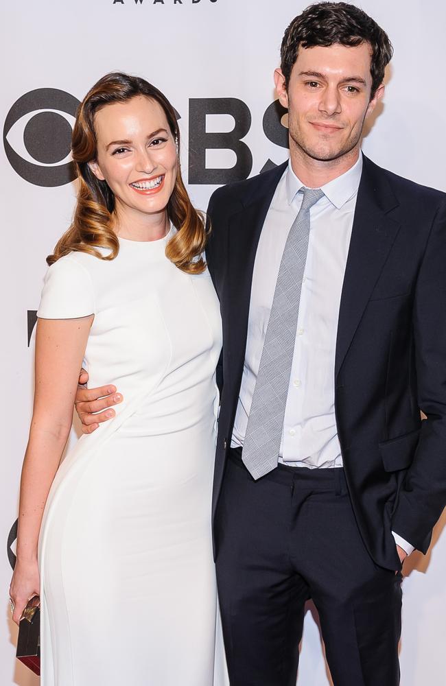 Meester and Brody at the Tony Awards in 2014. Picture: Splash News