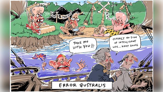 Johannes Leak Letters Cartoon for 14-08-2018. Version: Letters Cartoon  (1280x720 - Aspect ratio preserved, Canvas added)COPYRIGHT: The Australian's artists each have different copyright agreements in place regarding re-use of their work in other publications.Please seek advice from the artists themselves or the Managing Editor of The Australian regarding re-use.