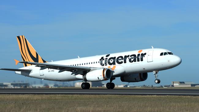 Bottom of the class ... Tigerair Australia was awarded just four out of seven stars for safety. Pic: James Morgan