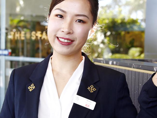 The Star Gold Coast Concierge supervisor Wisky Wing Yi Lai. Picture: Tertius Pickard