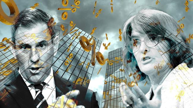 September 2024; Reserve Bank splash art with Jim Chalmers and Michelle Bullock; Sources supplied. Ratio 4:3.