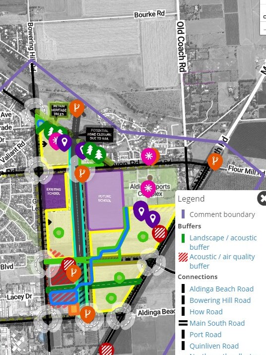 Renewal SA has released its draft structure plan for 94ha at Aldinga.