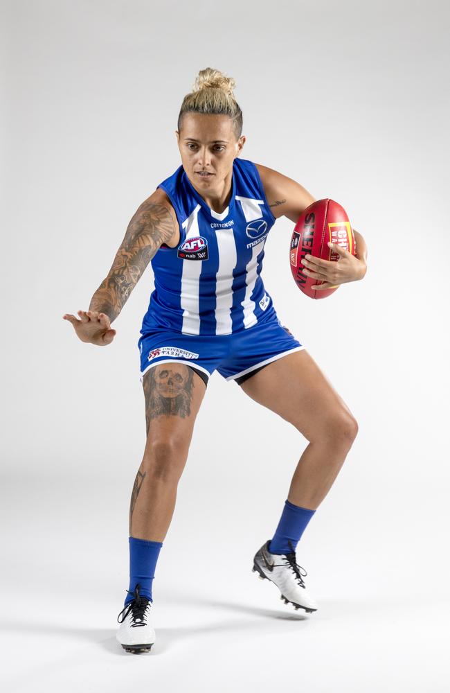 Mo Hope will take centre stage for new club North Melbourne this year. Picture: Nicole Cleary