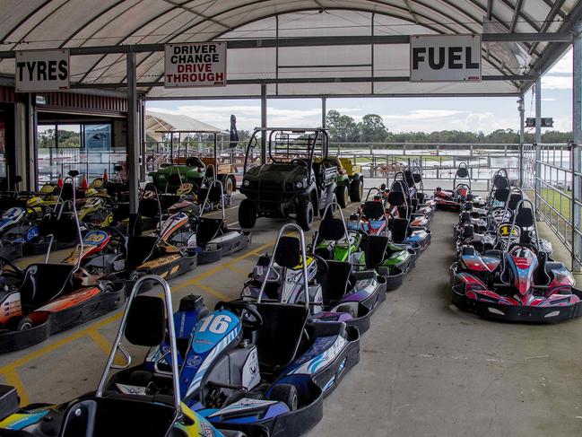 Xtreme Karting in Pimpama . Picture: Jerad Williams.