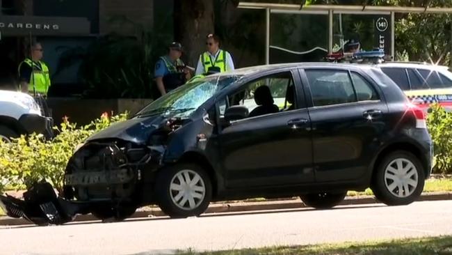 Award-winning Australian author Brenda Walker, 67, died after she was struck by an allegedly speeding driver at Kings Park on Tuesday morning. Picture: 7News