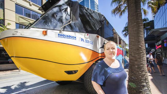 Owner Sarah Colgate from Aquaduck. Picture: Nigel Hallett.